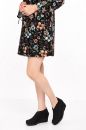 Elile Shoes Büyük Numara Bayan Bot 42-43-44 Numara Bayan Bot siyah